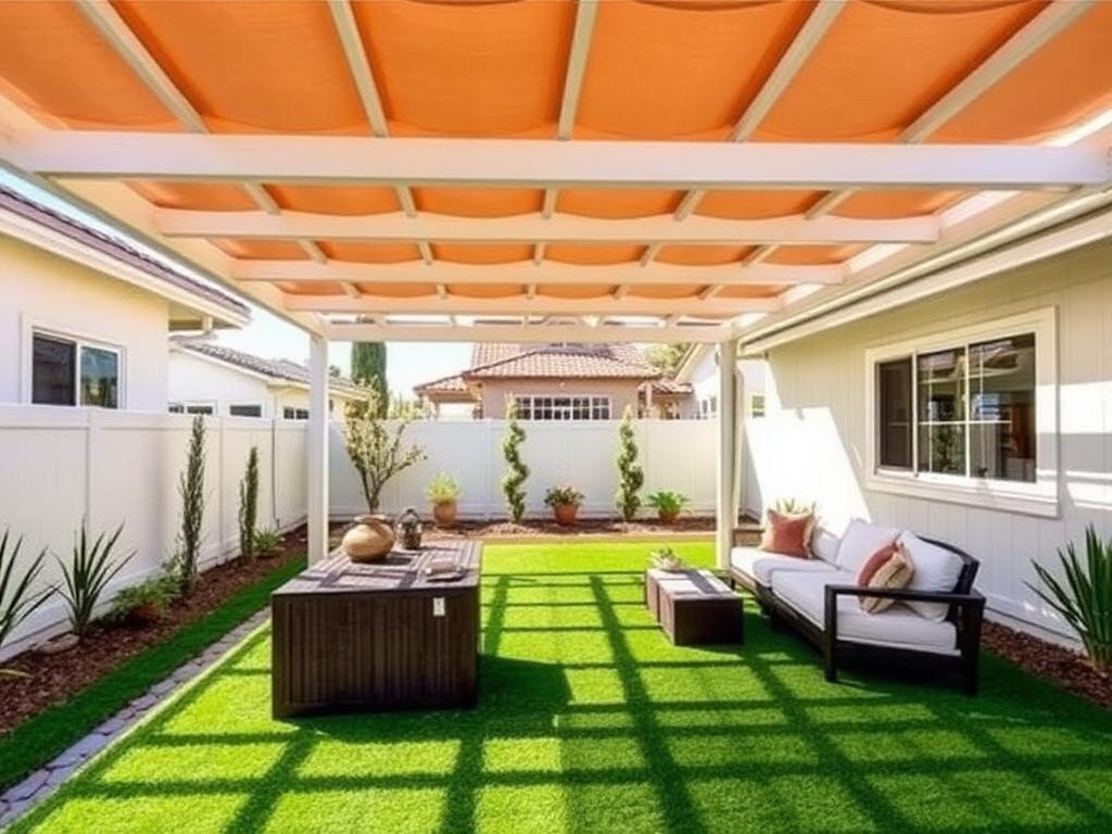 Patio Cover & Turf